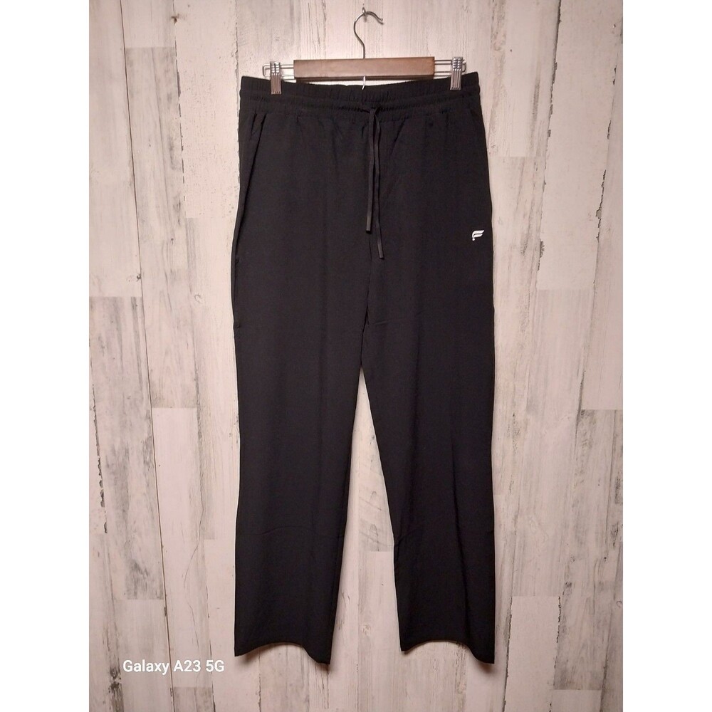 Fabletics Men's Medium Black Go To Straight Leg Pants